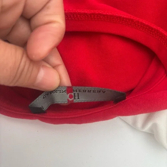 Carolina Herrera Red and White Skirt Set - Picture 15 of 16